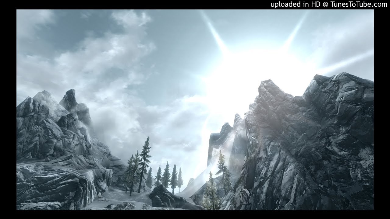 Skyrim Soundtrack - Kyne's Peace 500% Slower