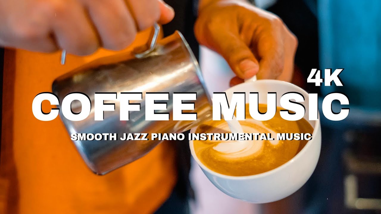 Coffee Music ☕ Autumn Jazz Piano Instrumentals & Latte Art – Background Music for Relaxation, Study