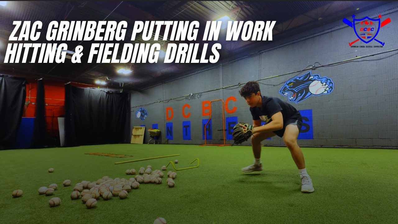 Zac Grinberg Putting in Work – Hitting & Fielding Drills