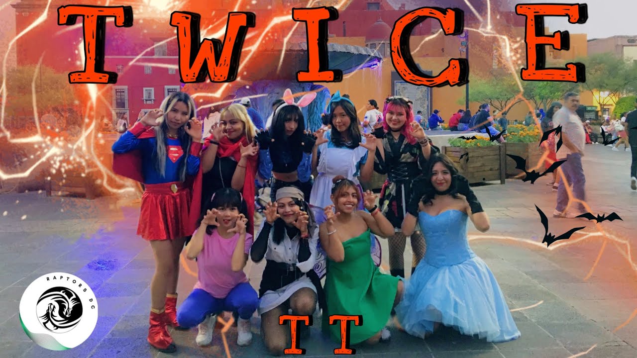 [KPOP IN PUBLIC MEXICO| ONETAKE] TWICE (트와이스) - TT DANCE COVER BY RAPTORS DC (ESPECIAL HALLOWEEN) 🎃