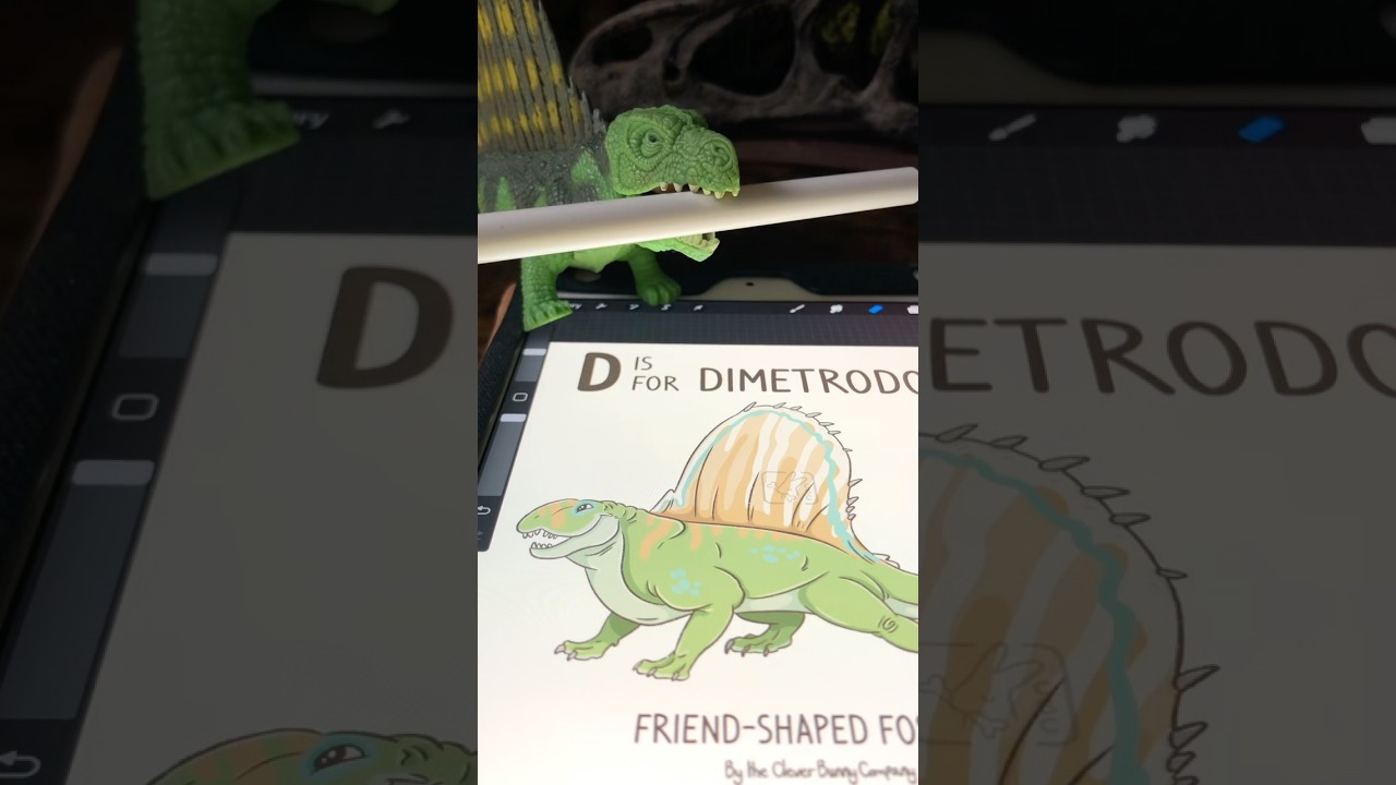 Drawing your Prehistoric Requests: Dimetrodon