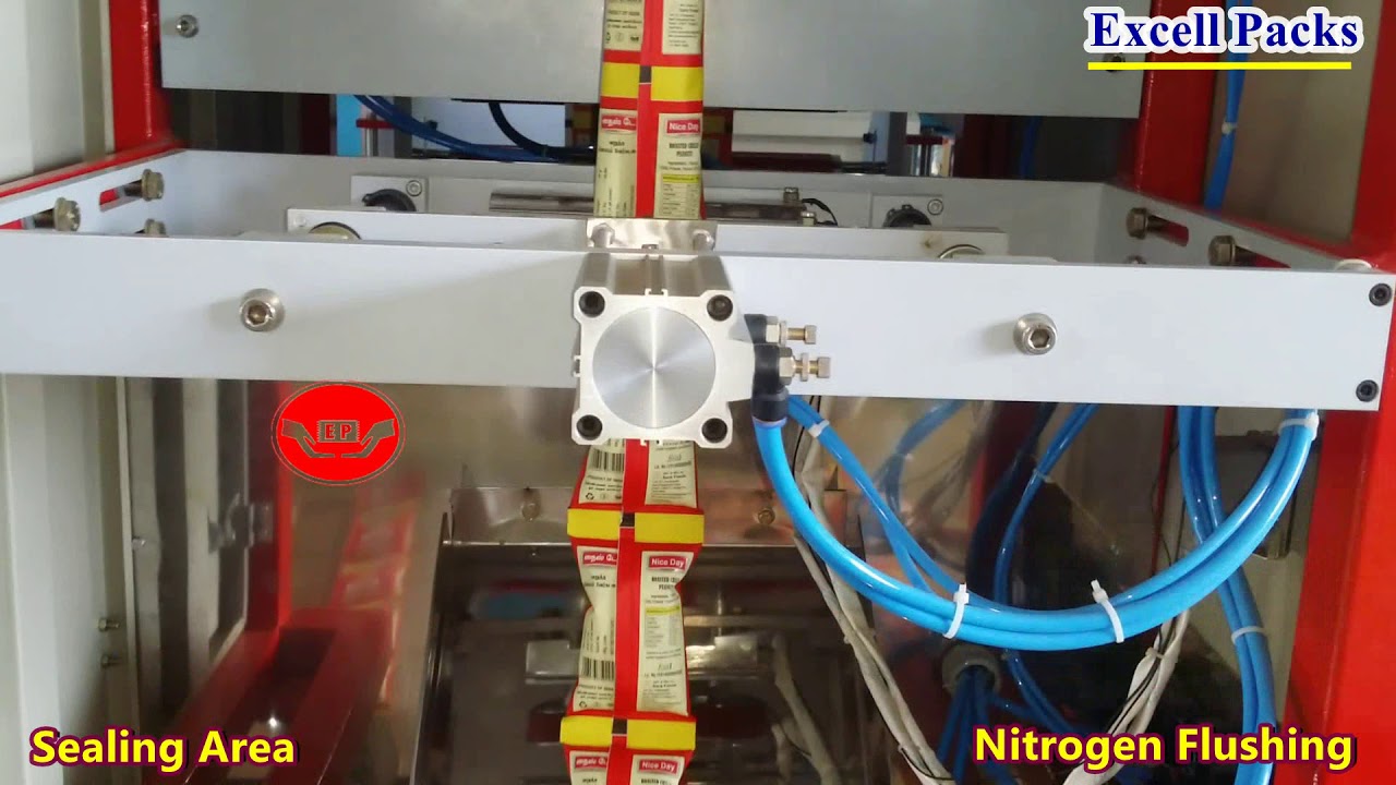 Nitrogen Packing Machine For Dry fruits / Cashews /  Almond / Peanuts