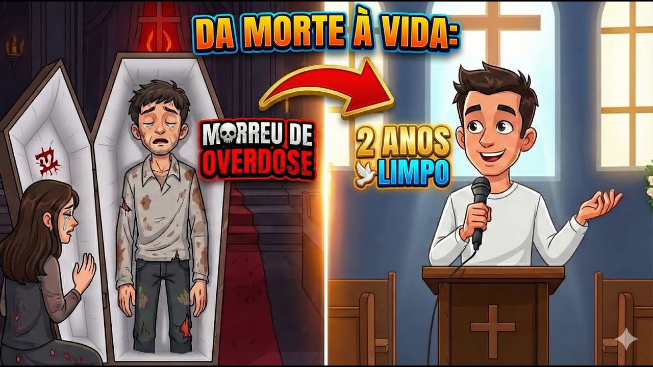 Declarado morto por 6 horas... Acordou no caixão e Venceu o vicio que quase o Matou