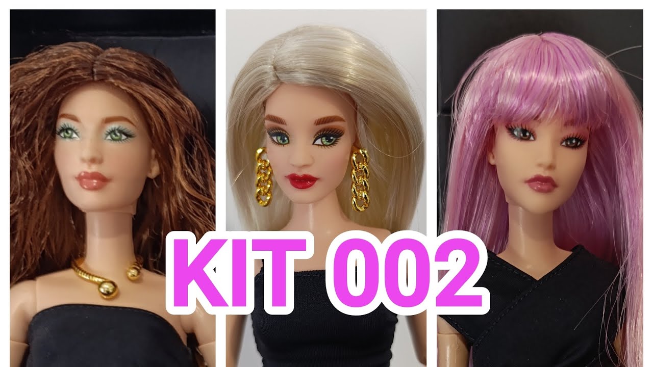 Unboxing YOU CREATE BARBIE BASICS #cute #doll #muñecas #coleccionista #KIT2 #KIT002 #review #kawaii