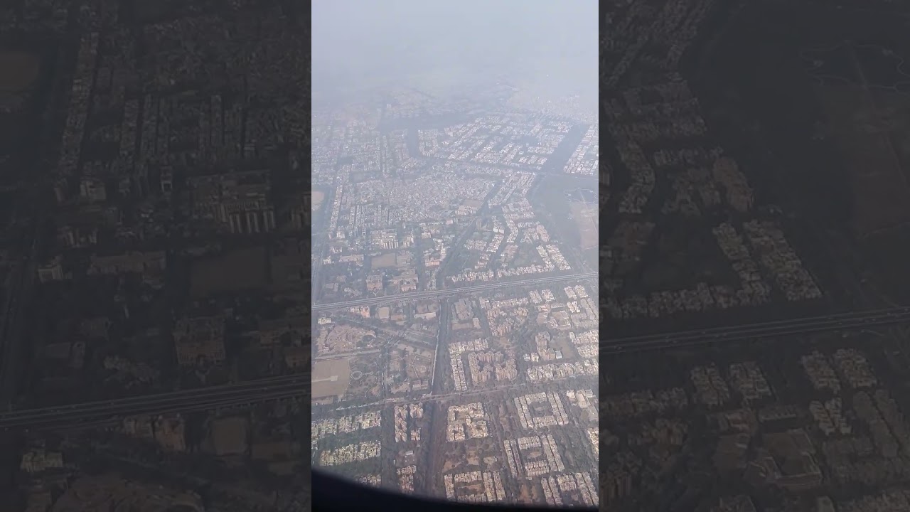Bird's eye view of Delhi
