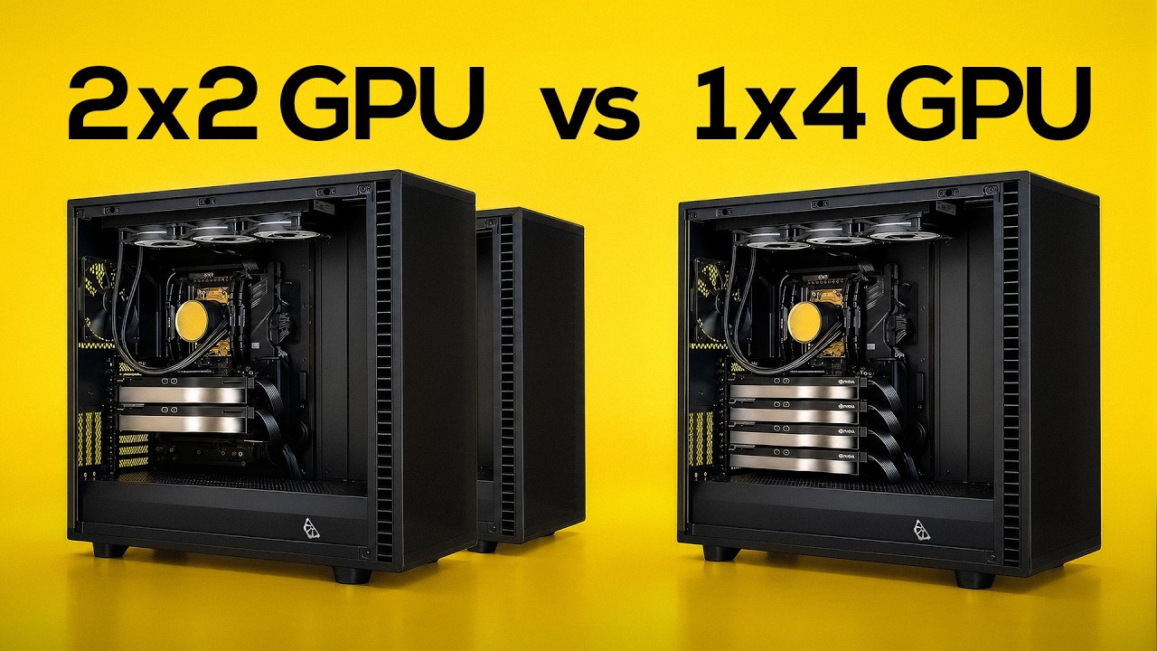 Does a Single 4-GPU Workstation Beat a Cluster? | Single Node vs Clusters explained | TheMVP