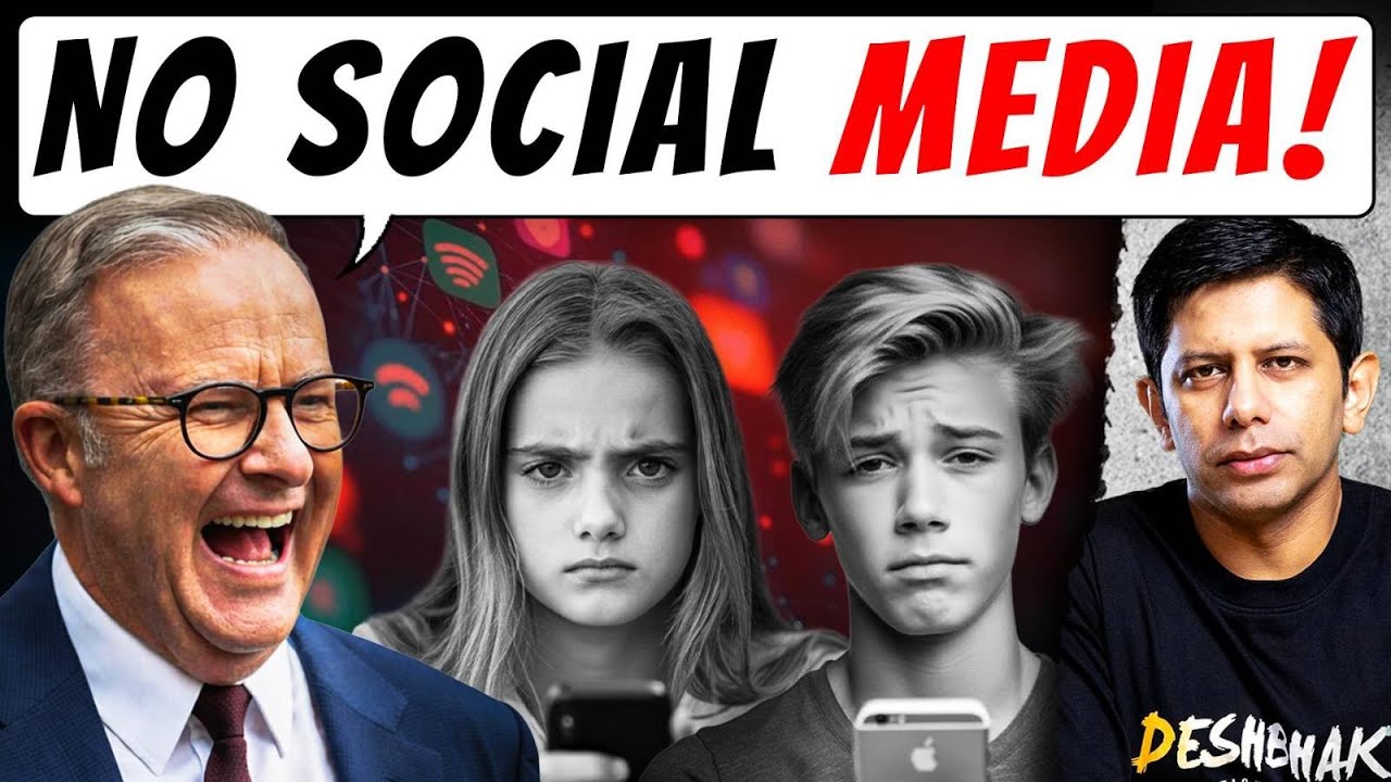 No Social Media For Those Under 16 Years In India? | Australia Sparks Global Debate | Akash Banerjee
