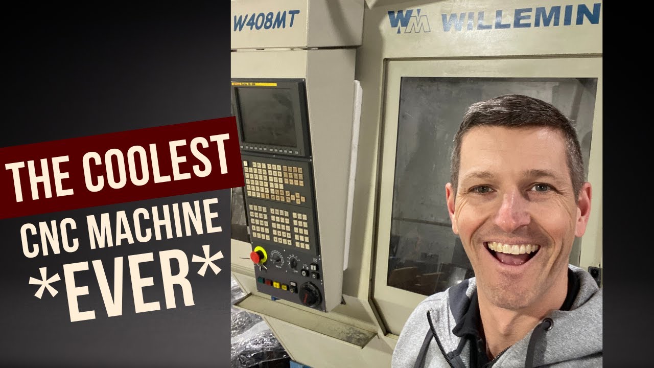 Willemin 408MT:  Our *FAVORITE* CNC Machine!