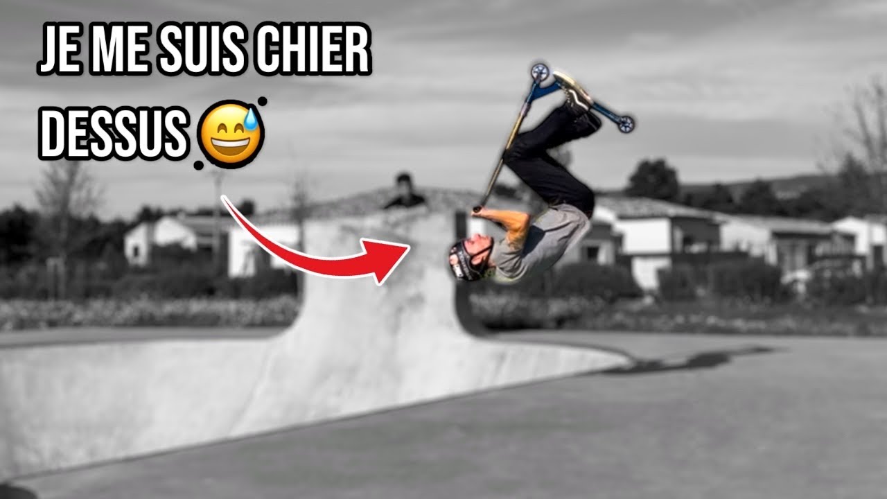 J'essaie No Comply Frontflip A L'Isle Sur Sorgue ! #vlog