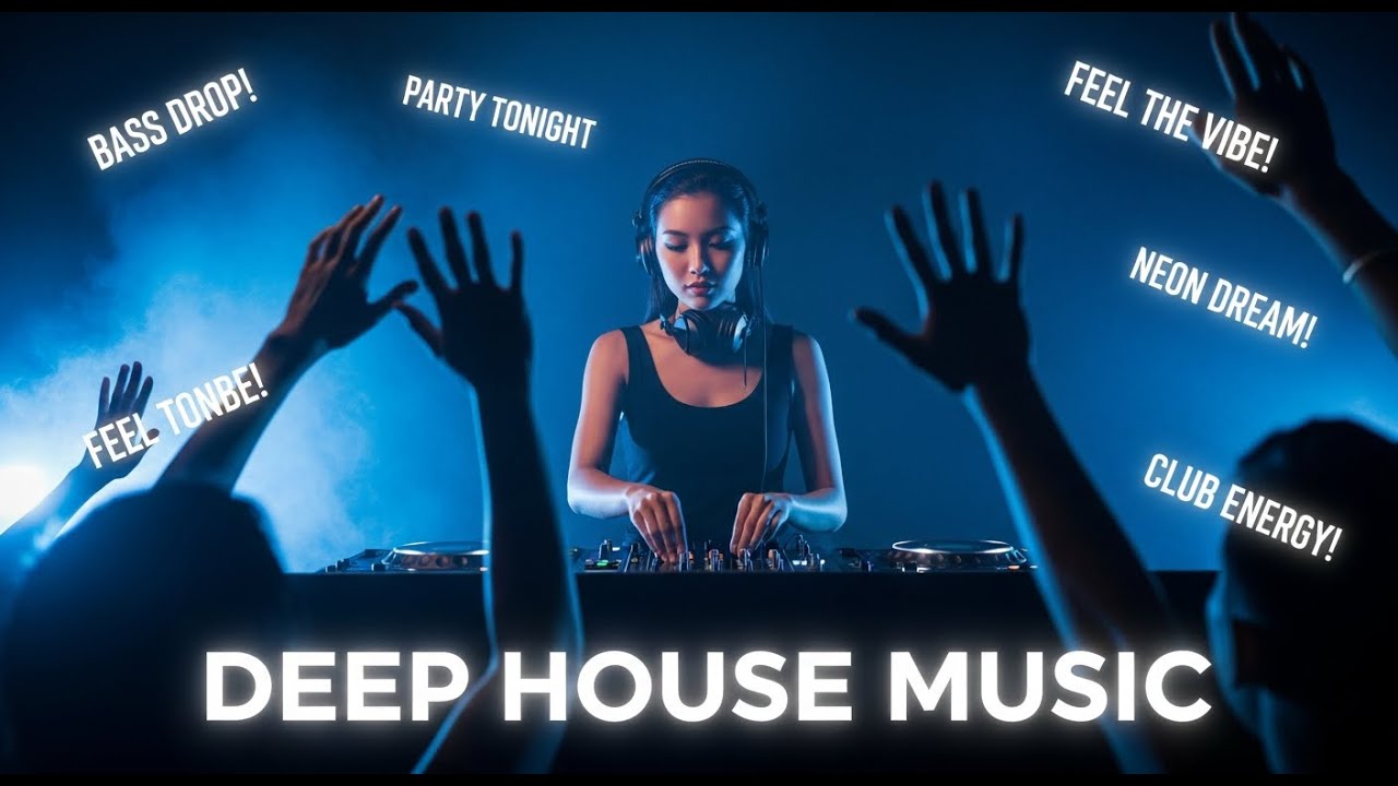 Deep House Dance Floor 💃 Deep Bass Beats for Club Party Nights and Late Night Groove