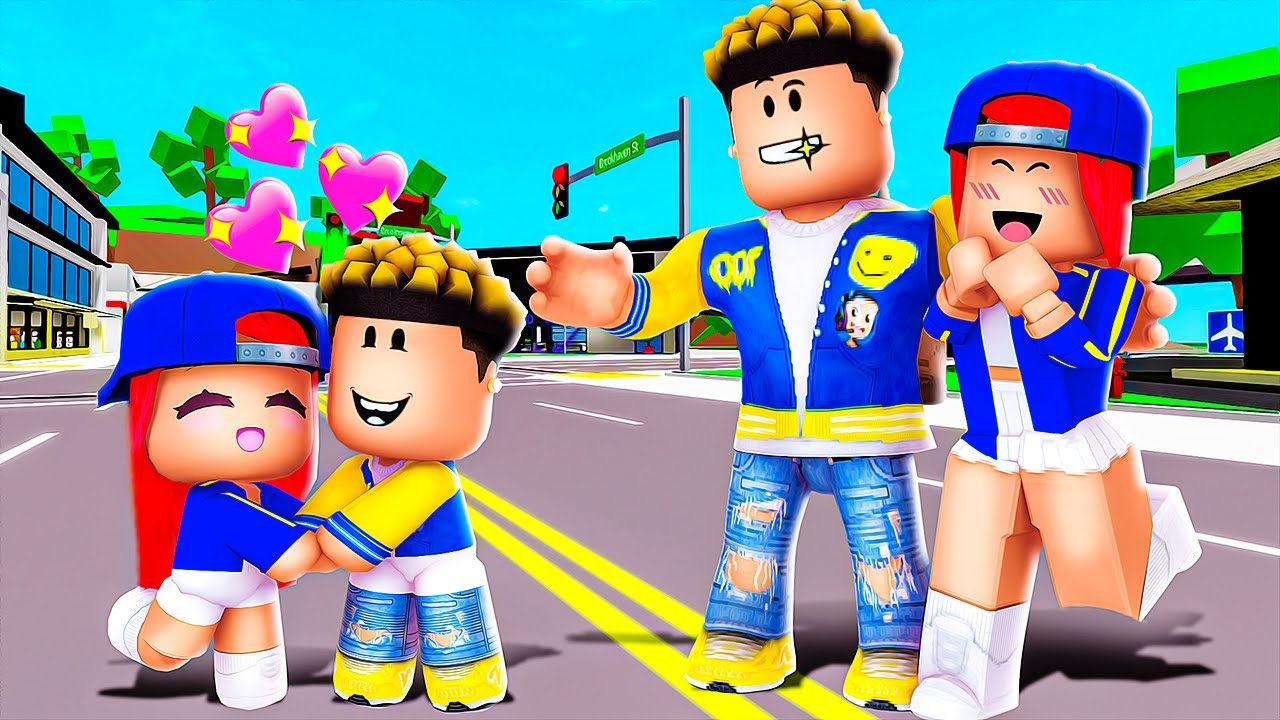 BABY MYA впервые встречает BABY ZEE! (Roblox Brookhaven RP)