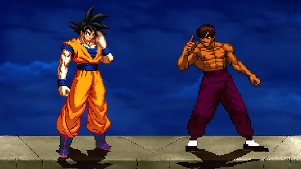 Goku Vs. Fei Long - Blazing Dragon
