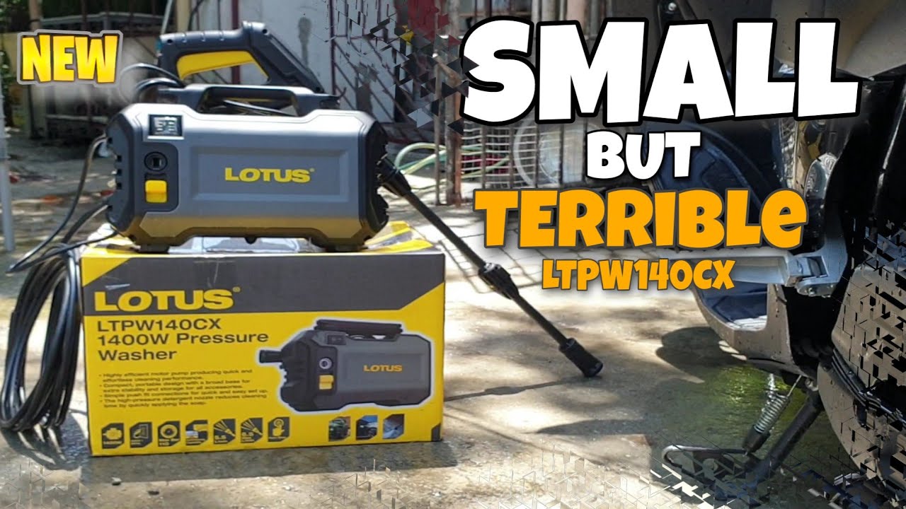 Lotus Pressure Washer Unboxing and Reviews. Napaka Gandang pang linis!!