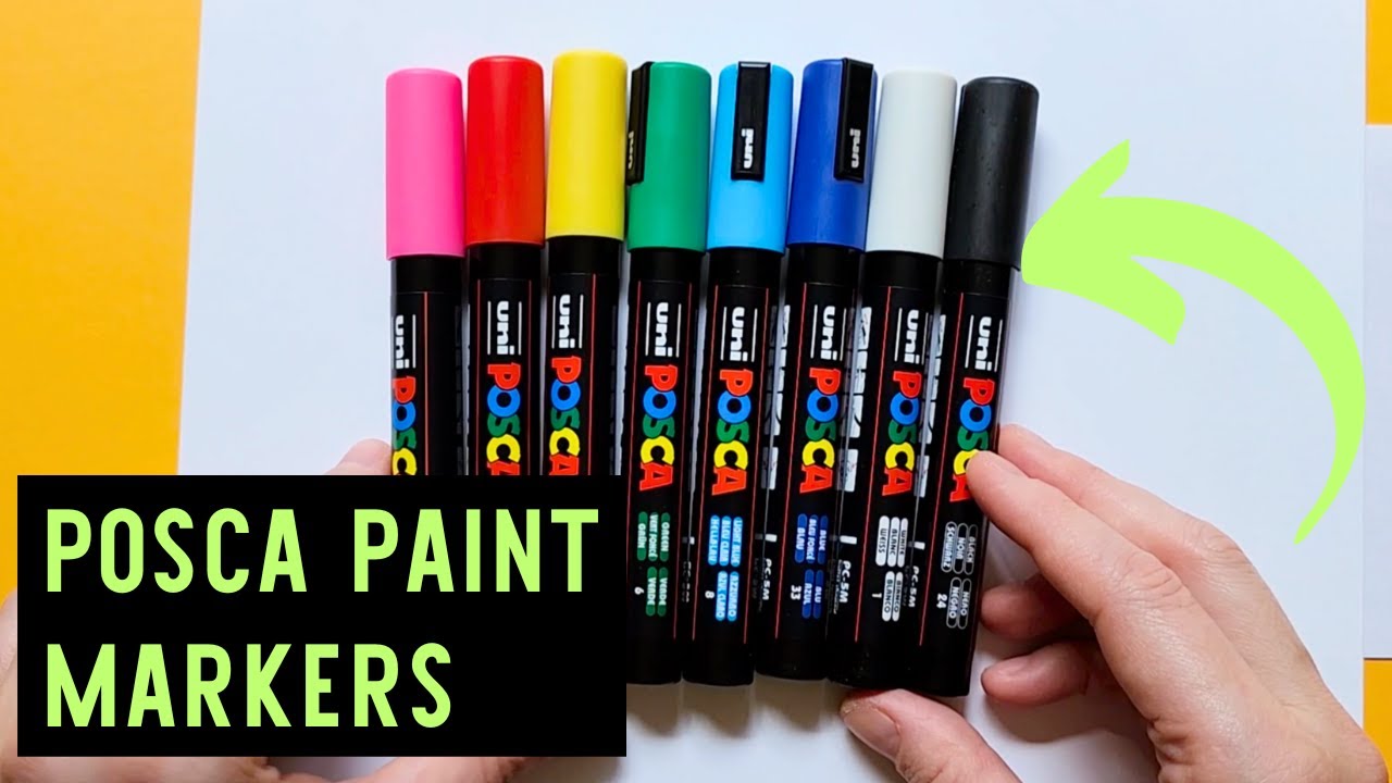 Posca Paint Markers Are Excellent All Surface Paint Pens
