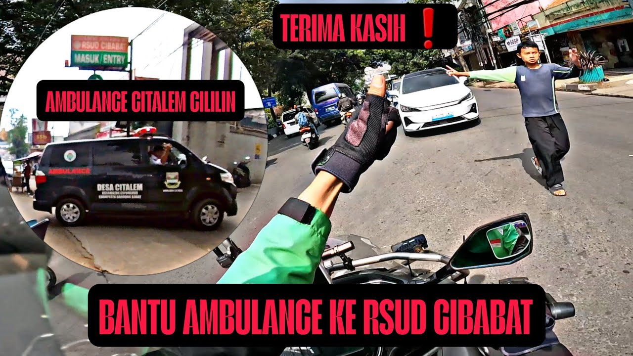 Escorting Ambulance Desa Citalem, Membawa Pasien Rujukan Dari RSUD Cililin Ke RSUD Cibabat ...