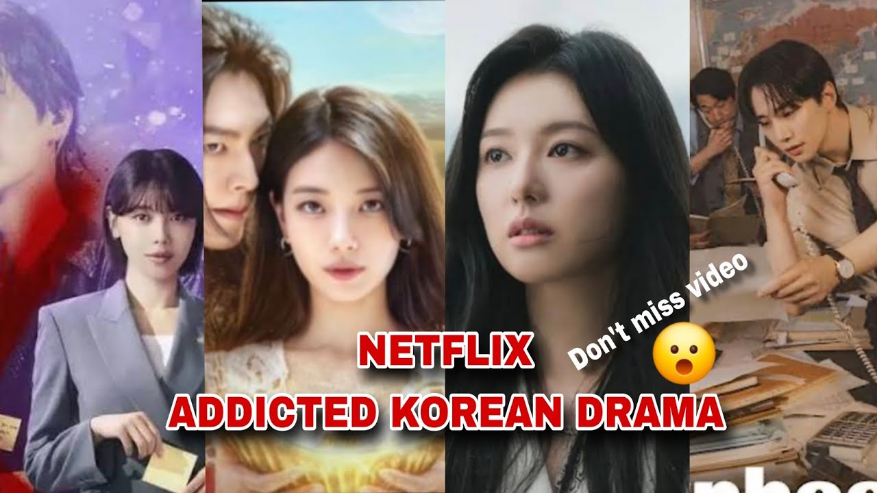 Netflix 2025 Addicted korean drama list😀 | Hindi dubbed series 