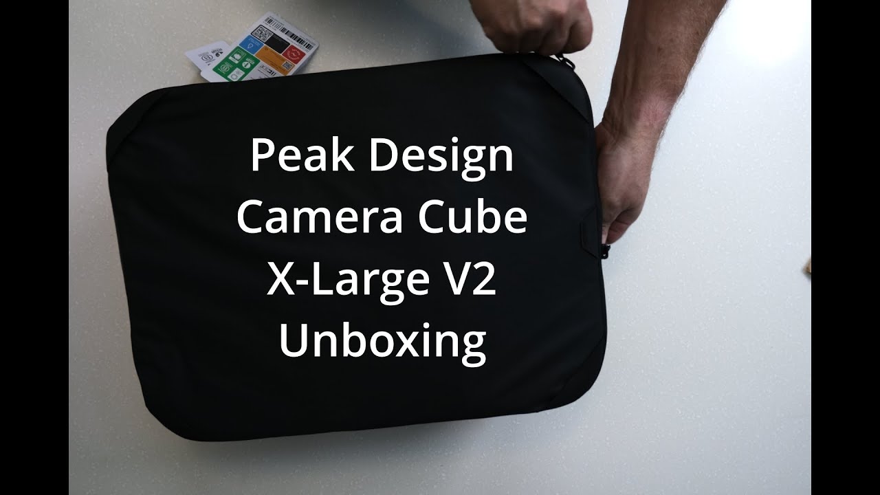 UNBOXING/TRAVEL GEAR/PHOTO GEAR: Peak Design Camera Cube v2