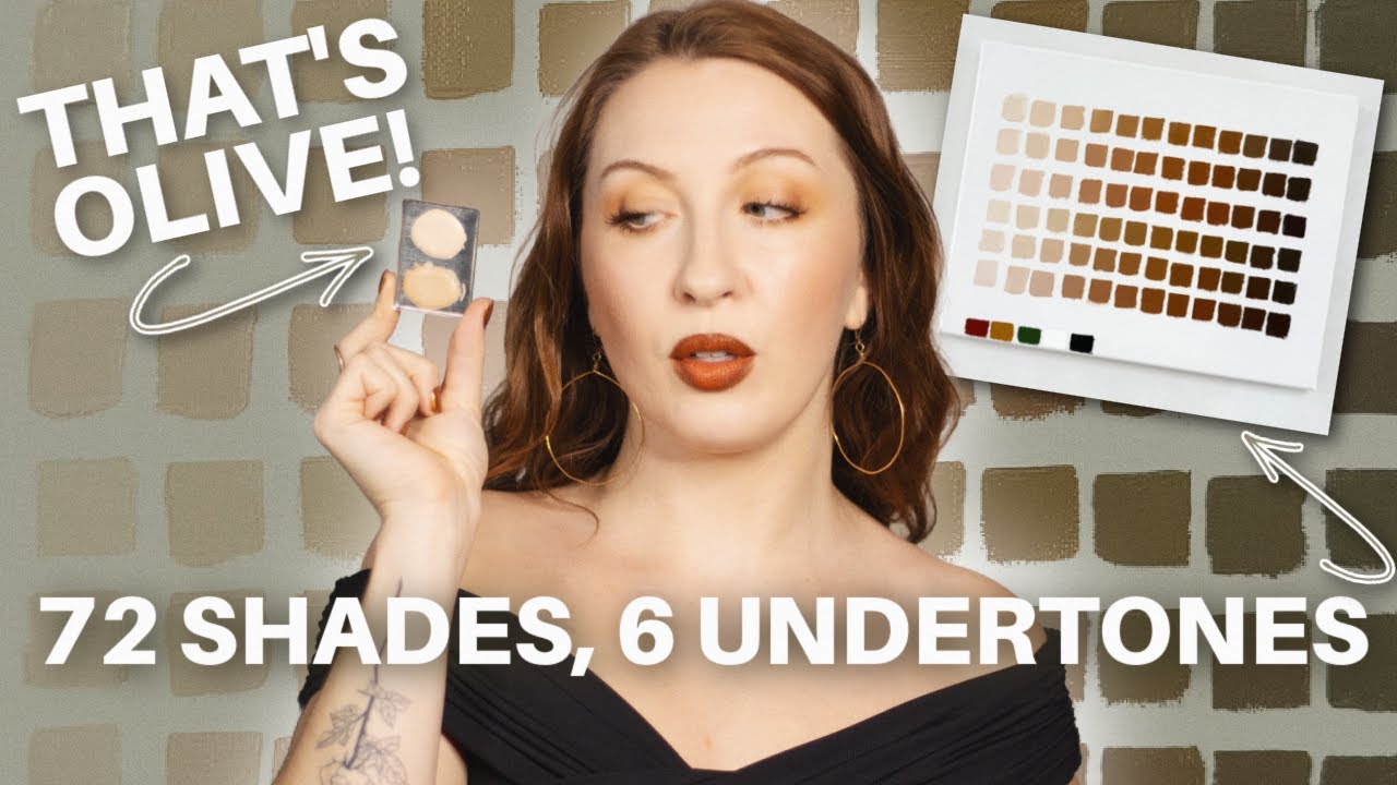 OLIVE UNDERTONES... Did a makeup brand finally get it right?! 🫒