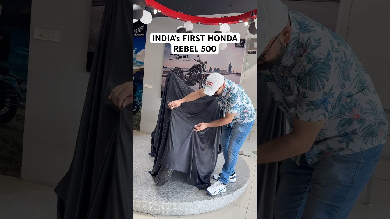 INDIA&rsquo;s FIRST HONDA REBEL 500 #motorcycles #rebel500 #hondamotorcycles #bigbike #superbike #bigwing