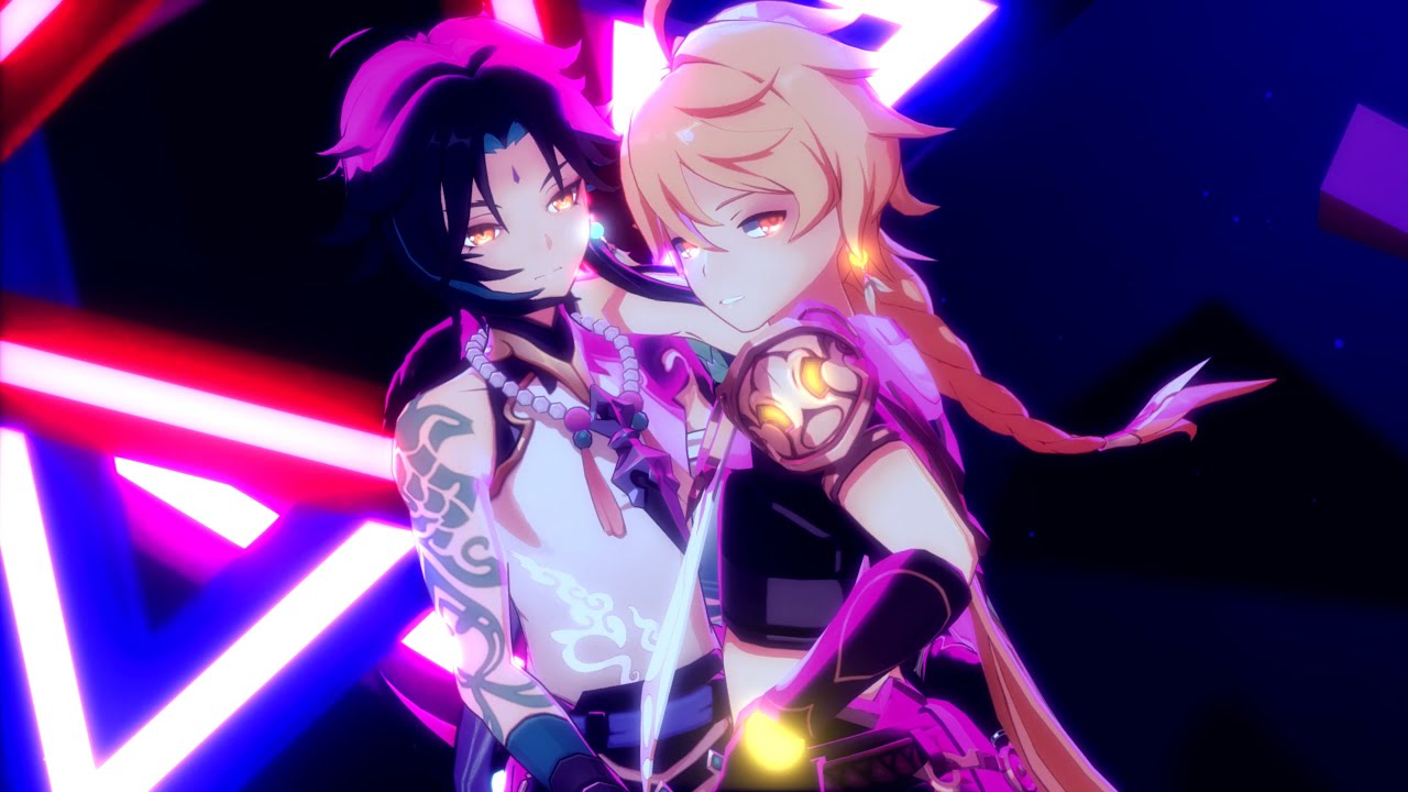 【 原神/Genshin Impact MMD】危险派对/Dangerous Party | Xiao x Aether
