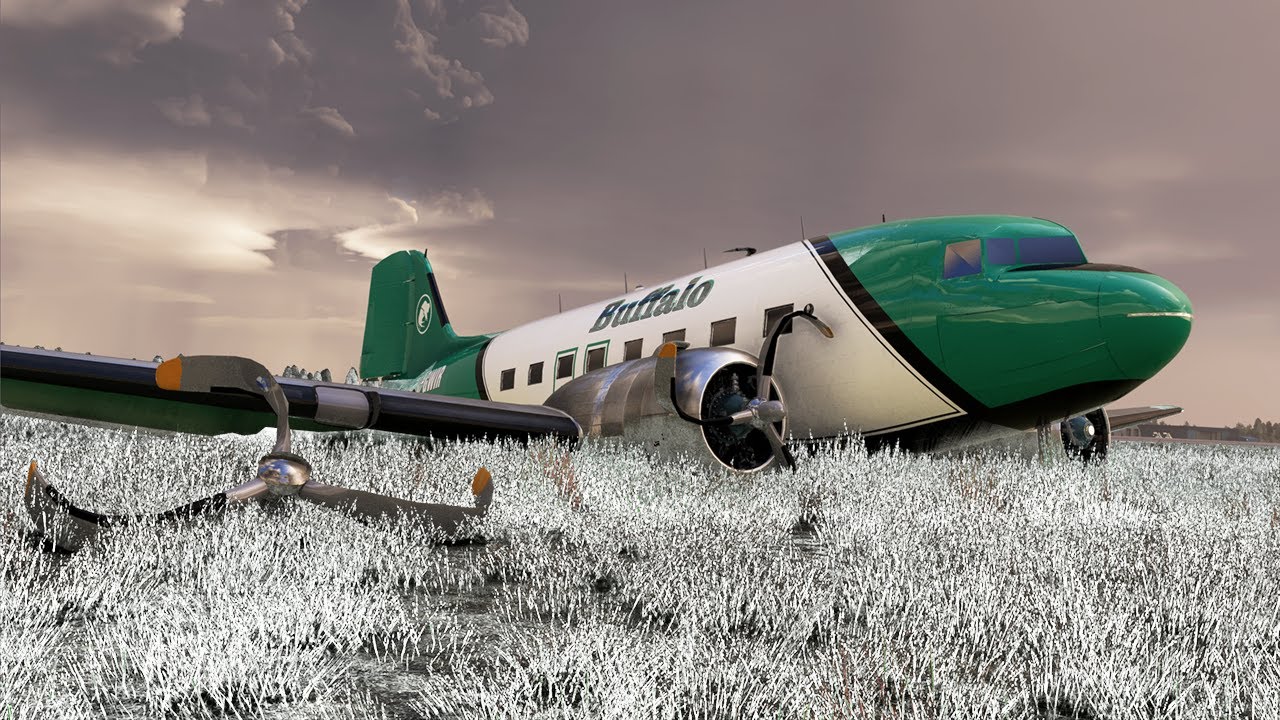 What Happened to Buffalo Airways Flight 168? DC-3 Crash