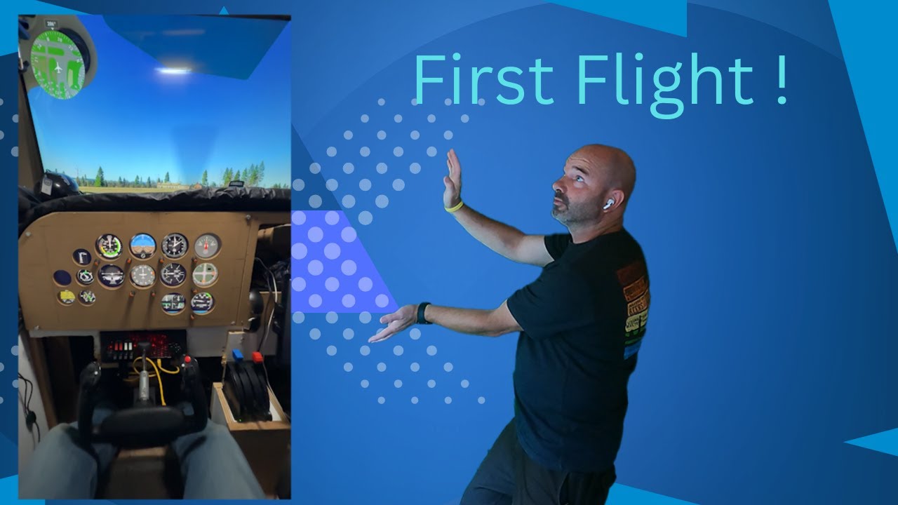 First Flight in Our New Flight Simulator – Was It Worth It?