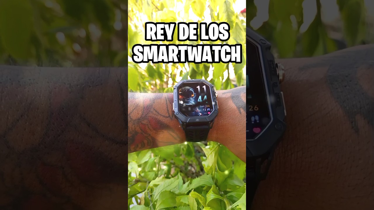 El REY de los SMARTWATCH es INDESTRUCTIBLE 😱 CUBOT X1 HASTA 100 DIAS de BATERIA #cubot #smartwatch