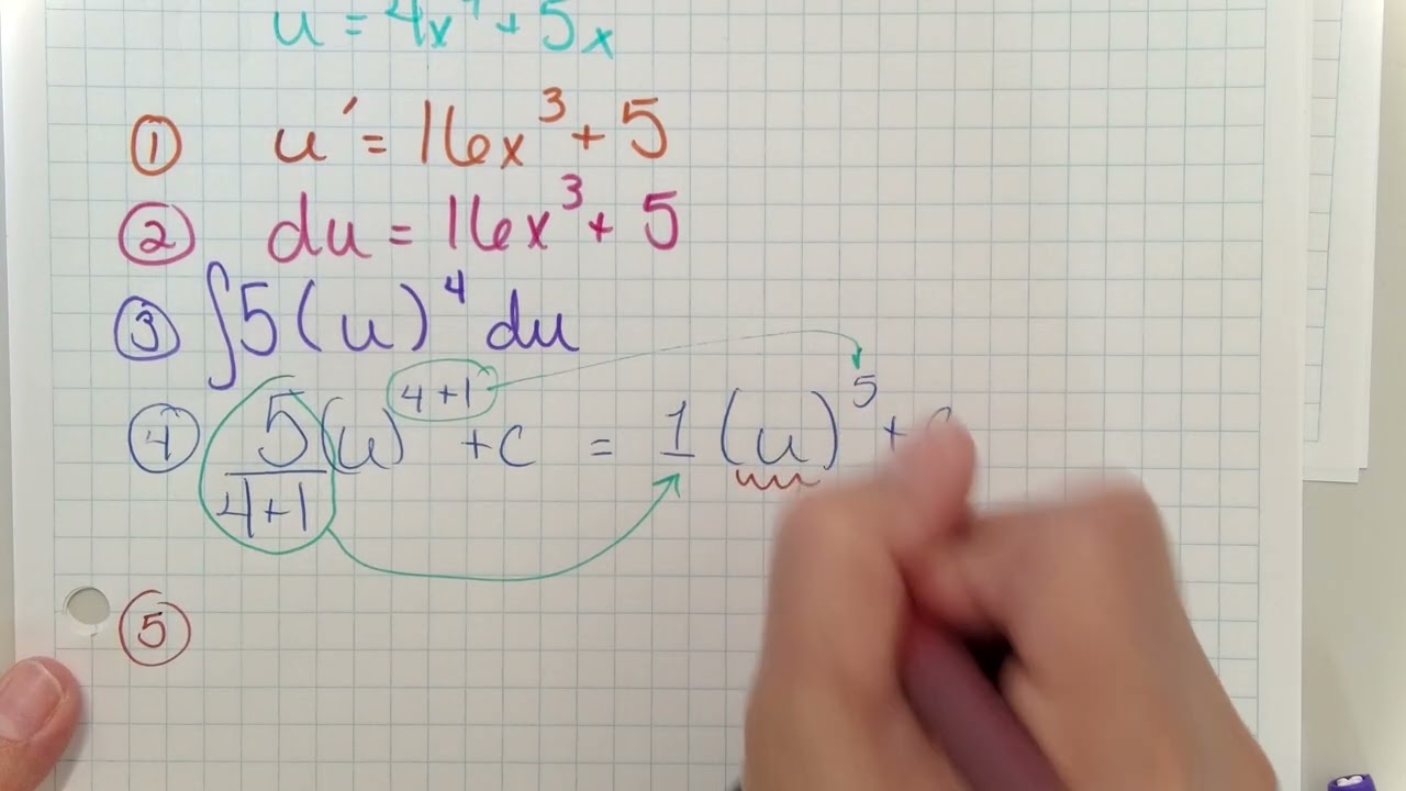 u-Substitution part 2