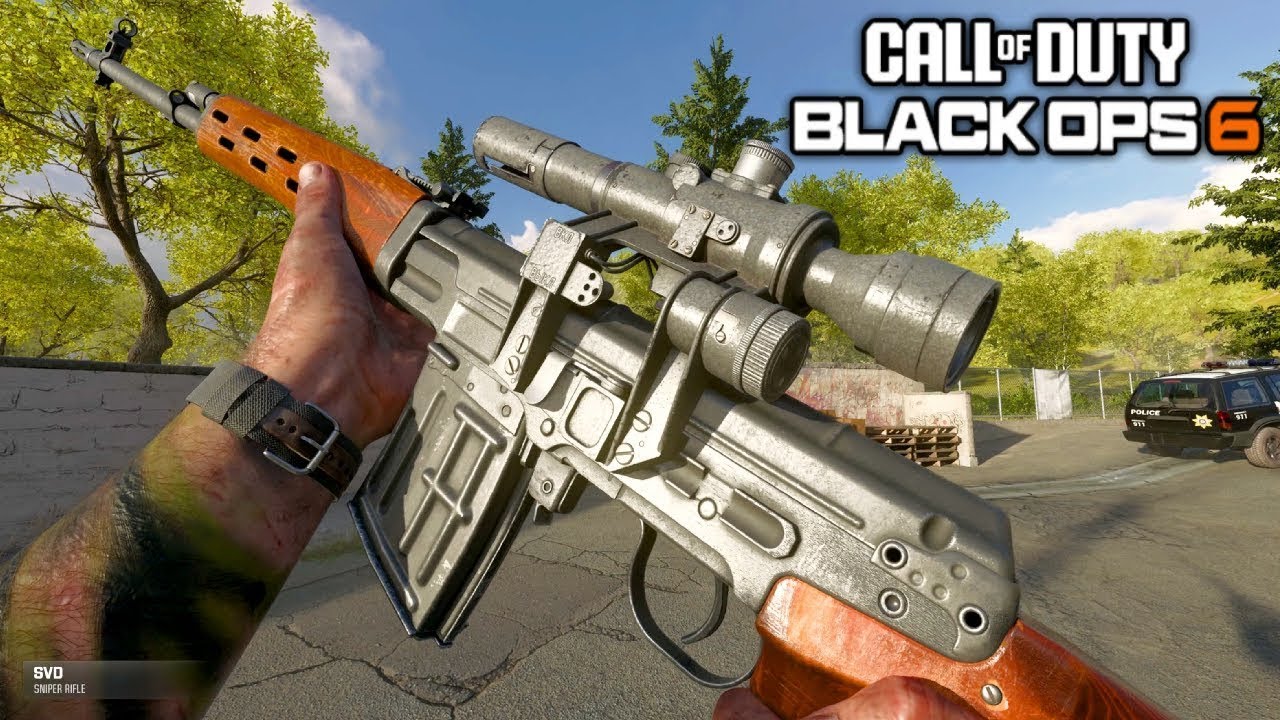 SVD IN BLACK OPS 6 TOO GOOD! - CALL OF DUTY