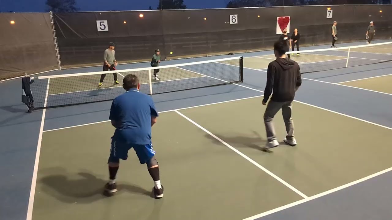 Eric, Ping vs Hendry, William 2.15.26 #pickleball Set 2 at Mountain View Park, Eastvale, CA