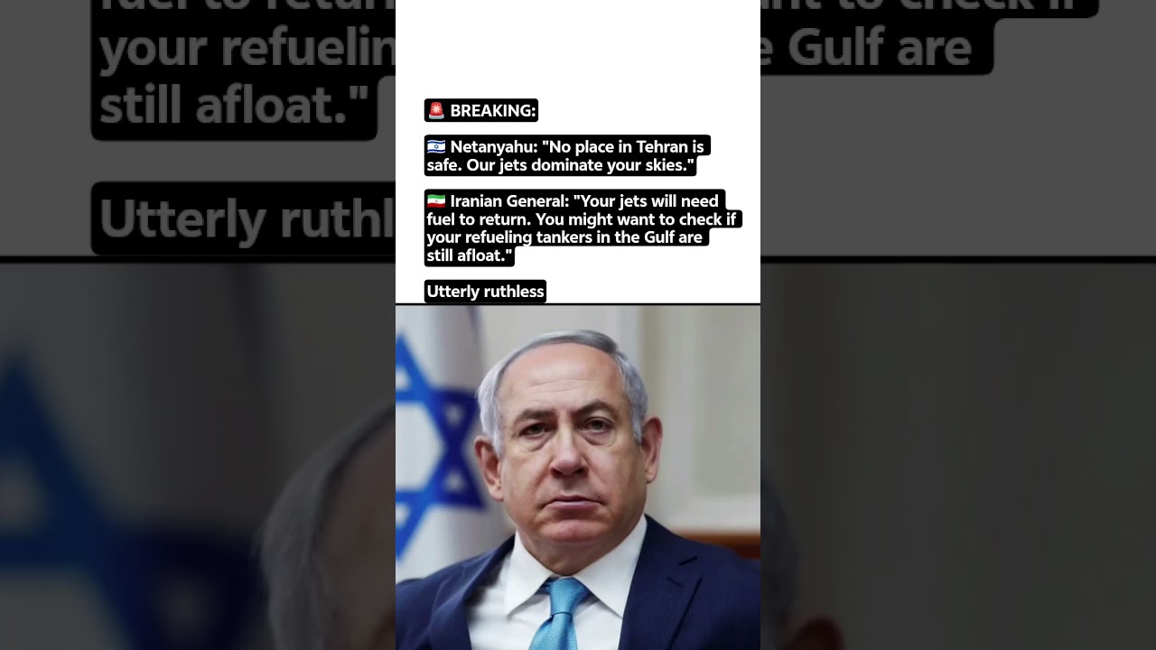 🚨 Israel vs Iran: Netanyahu Threatens Tehran, Iran Fires Back With Ruthless Warning