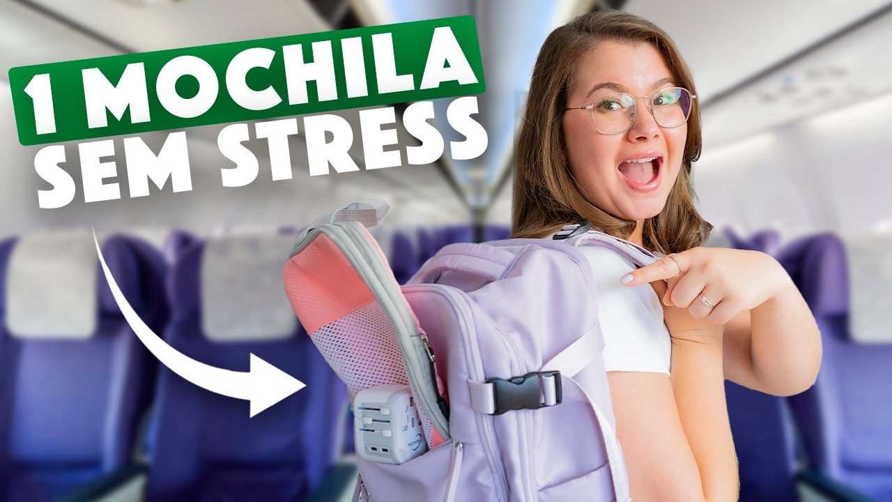 Nossa MOCHILA para 4 DIAS de viagem em ROMA no INVERNO!