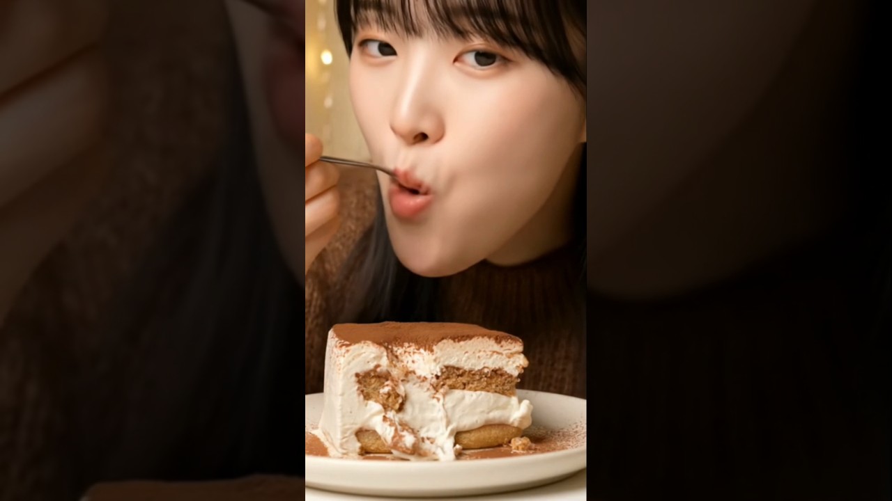 Classic Italian Tiramisu Cake 😋😋 its so delicious #asmr