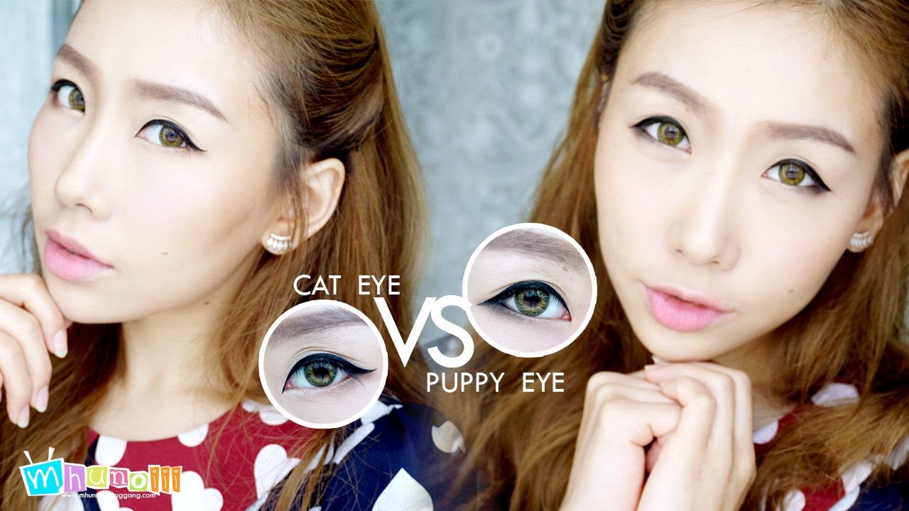 How To : เขียนไลน์เนอร์สองสไตล์สุดฮิต Cat Eye หางตาเชิด & Puppy Eye หางตาตก by Malissa Kiss