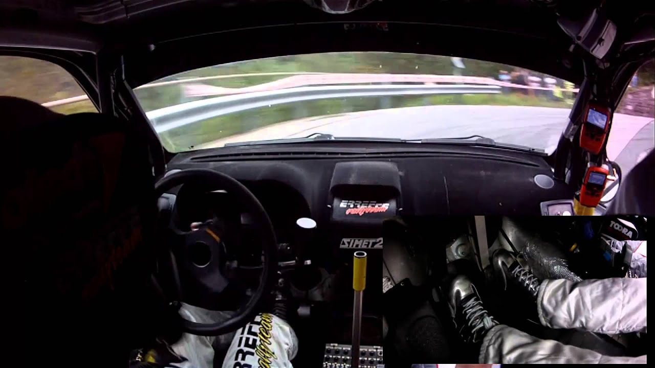 Camera car Rally Ronde Ba Relli 2014 Mauri - Lucini Renault Clio S1600