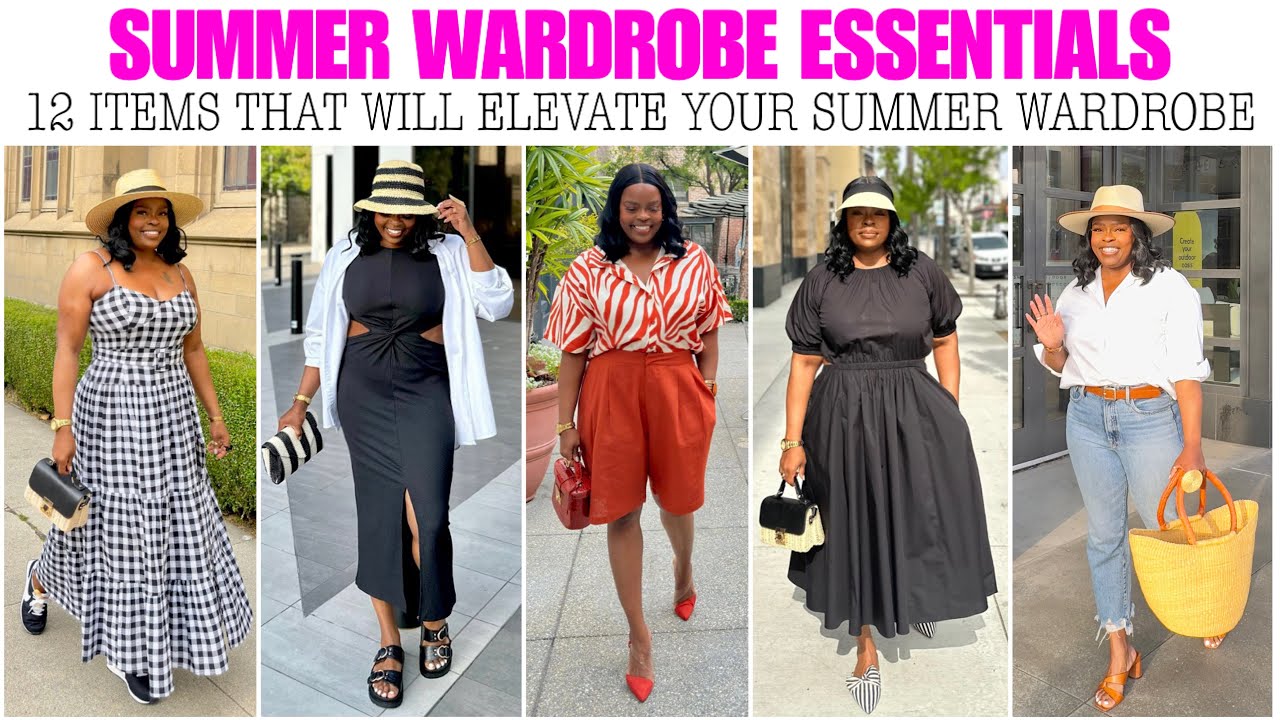 ELEVATE YOUR SUMMER WARDROBE WITH THESE 12 ITEMS