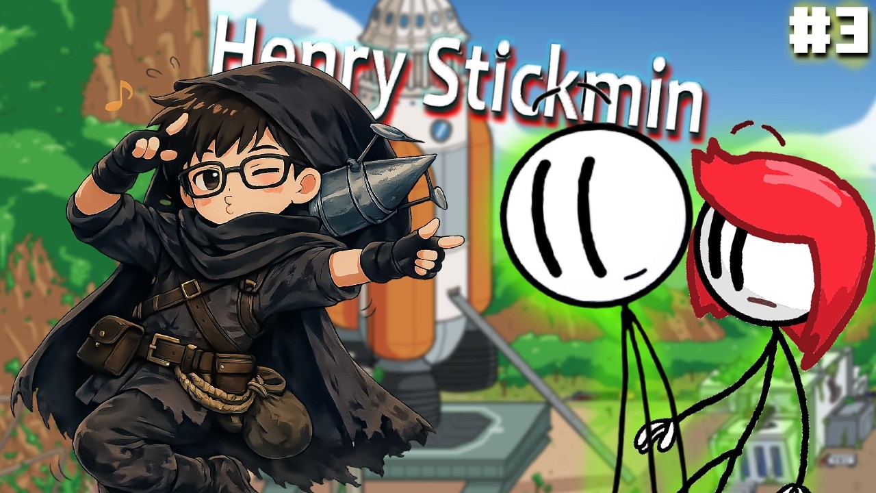 Distraction Dance Can Fool People 💃and Epic Ending [The Henry Stickman Collection