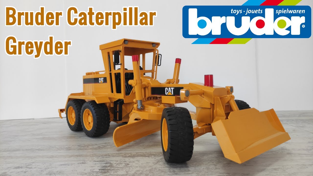 Bruder Caterpillar Greyder inceleme videosu