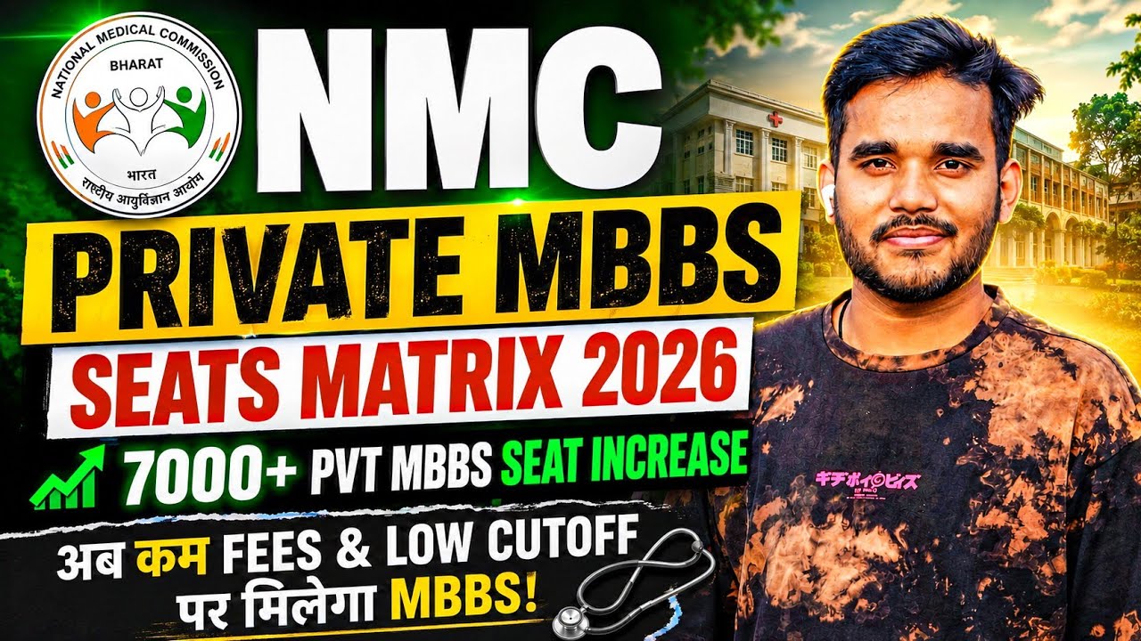 NMC Private Mbbs Seats Matrix 2026🥼🔥| 7800 Pvt. Mbbs Seats Increase ❤️&zwj;🔥 | NMC Latest Update 