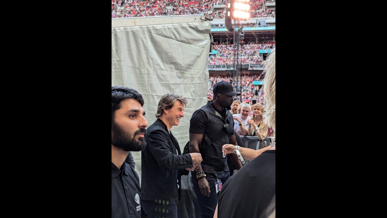 Tom Cruise, Greta Gerwig and Travis Kelce dancing at Taylor Swift’s ‘The Eras Tour’