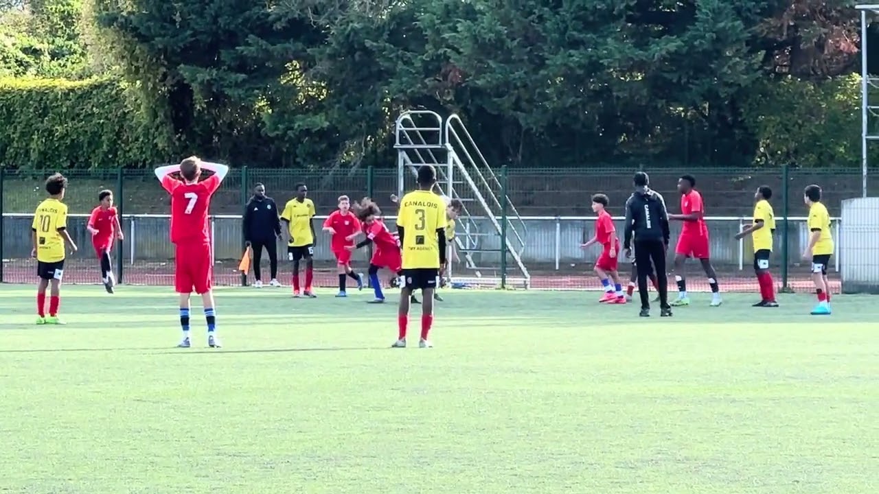AS Evry-Courcouronnes - St Germain Saintry / U14 (1-0) DEUXIÈME mi-temps. 4/10/25 [Score final 3-1]