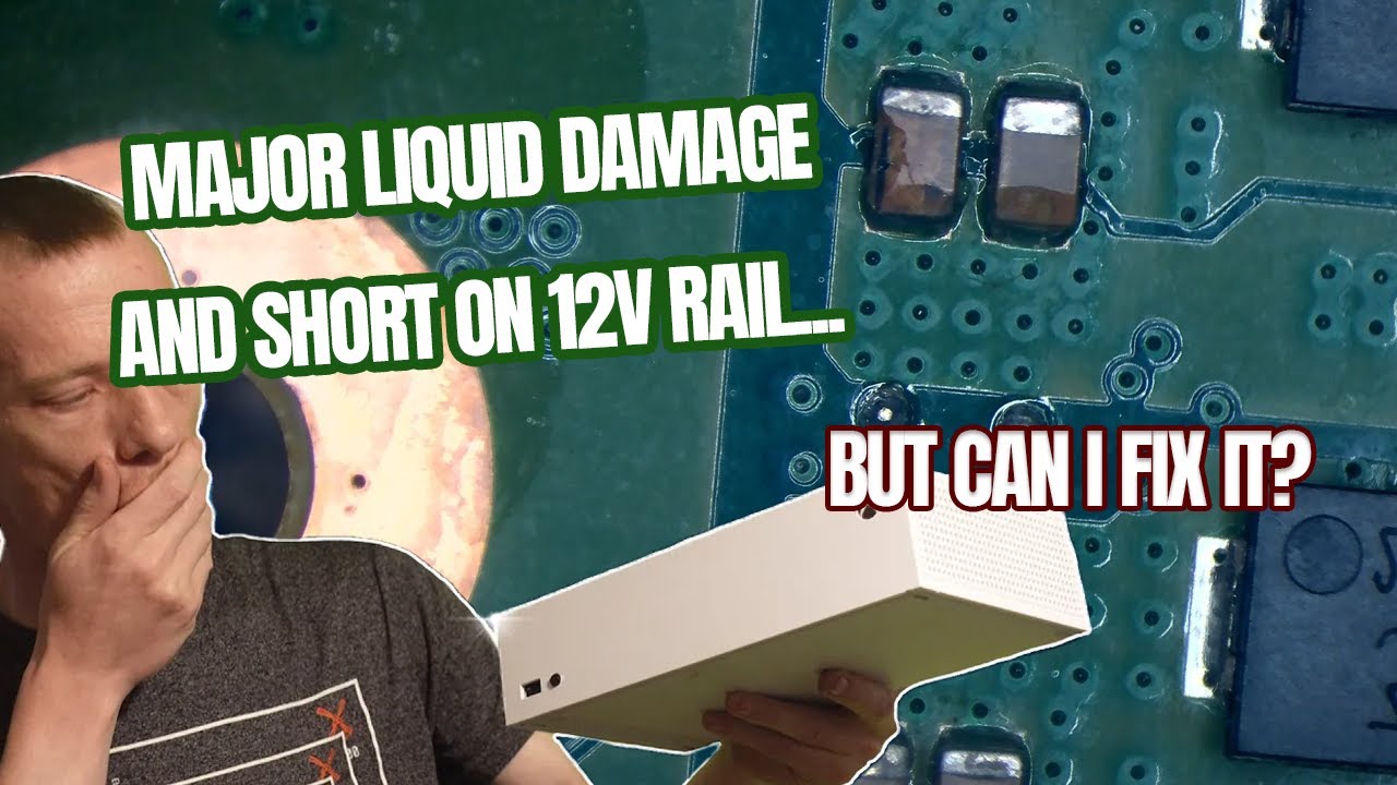 Can I Fix An Xbox Series S With Major Liquid Damage