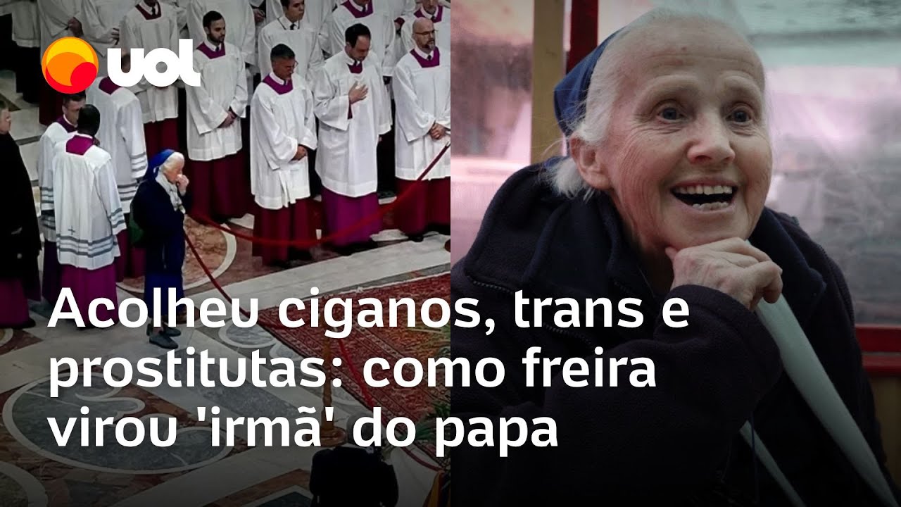 ‘Francisco me ligou’: veja como começou a amizade do papa com a freira que quebrou regra no Vaticano