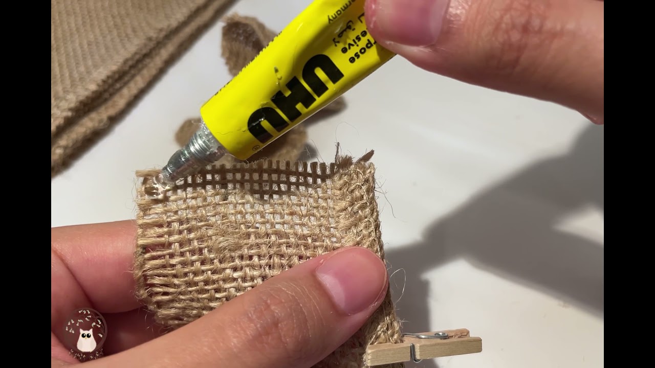 Miniature Burlap sack