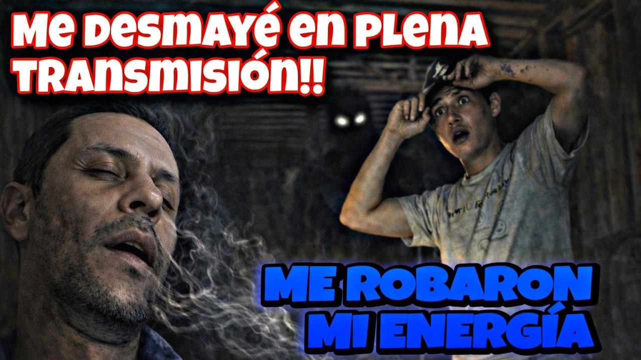 Me #DESMAYE en plena #TRANSMISION (Me #ROBARON MI #ENERGIA)
