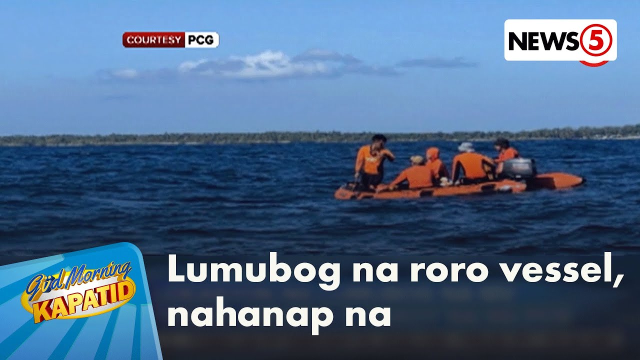 Lokasyon ng lumubog na MV Trisha Kerstin 3, tukoy na ng PCG | Gud Morning Kapatid