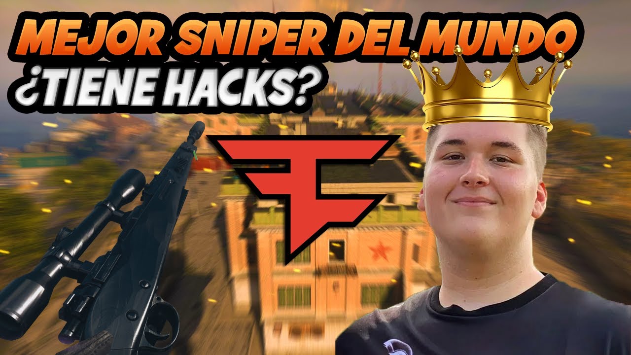 REACCIONANDO al MEJOR SNIPER DEL MUNDO en WARZONE (&iquest;USA HACKS?) FaZe Nio
