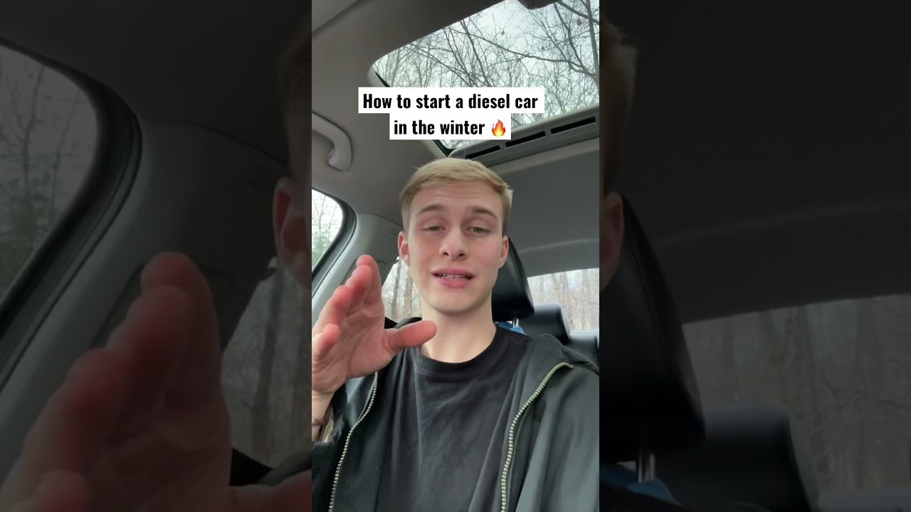 Как завести дизельный автомобиль зимой #шорты