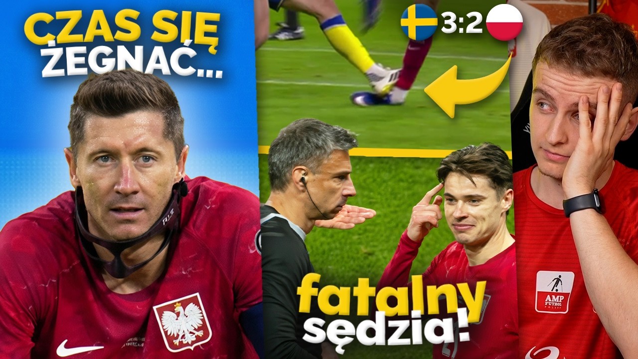 Polacy OSZUKANI PRZEZ SĘDZIEGO! Przybity Lewandowski po meczu&hellip; NIE JEDZIEMY NA MUNDIAL&hellip;