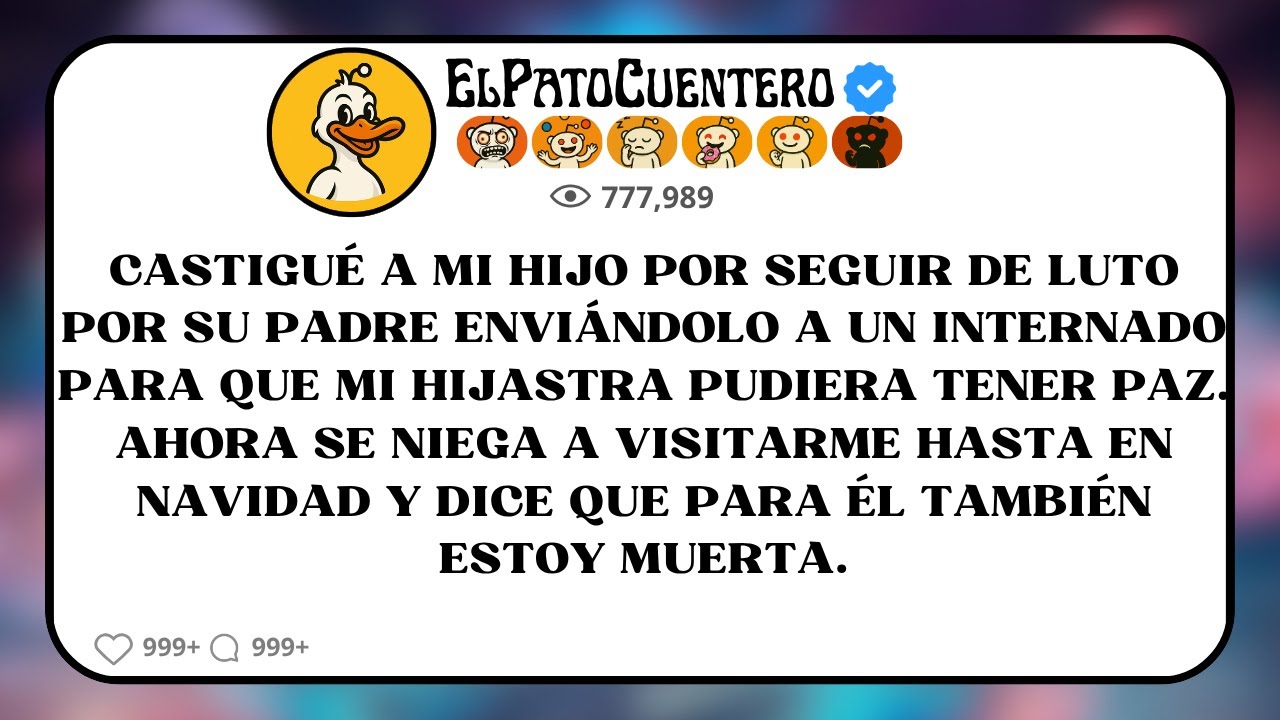 Castigué a mi hijo por seguir de luto por su padre enviándolo a un internado para que mi hijastra...